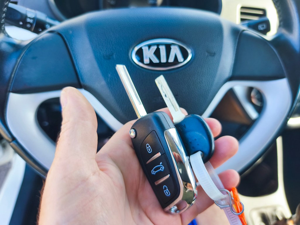 Kia I20 kulcs